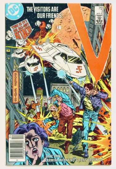 V The VISITORS #3 DC Comics 1985