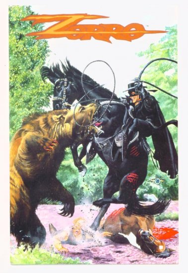 ZORRO ASHCAN Topps Comics 1999