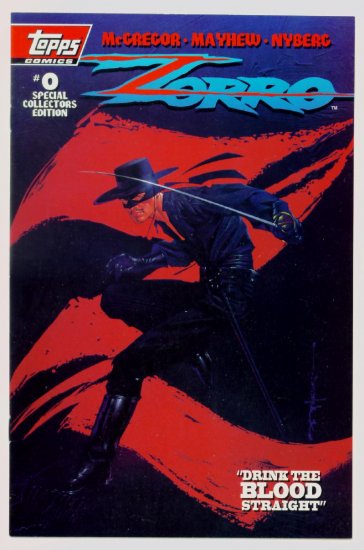 ZORRO #0 Topps Comics 1993