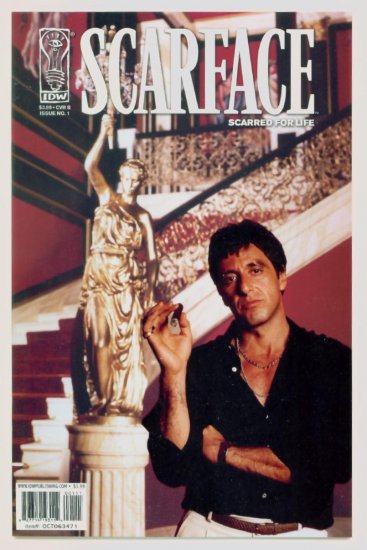 SCARFACE SCARRED FOR LIFE #1 IDW Comics 2006 NM Al Pacino cover