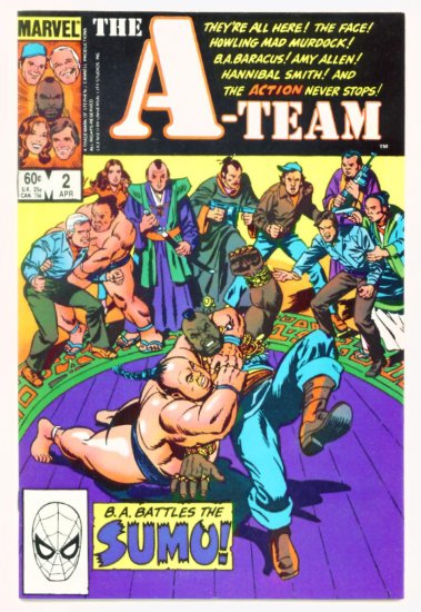 The A-TEAM #2 Marvel Comics 1984 NM