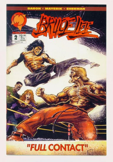 BRUCE LEE #2 Malibu Comics 1994 NM