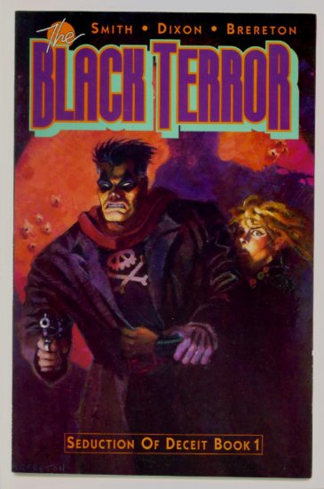The BLACK TERROR #1 Eclipse Comics 1989