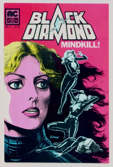 BLACK DIAMOND #3 AC Comics 1983 Sybil Danning