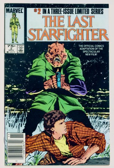 The LAST STARFIGHTER #2 Marvel Comics 1984 Movie Adaptation