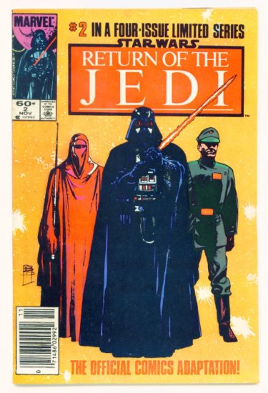 STAR WARS RETURN OF THE JEDI #2 Marvel Comics 1983
