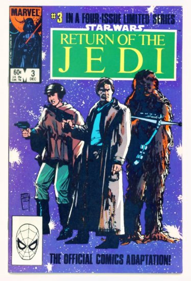 STAR WARS RETURN OF THE JEDI #3 Marvel Comics 1983