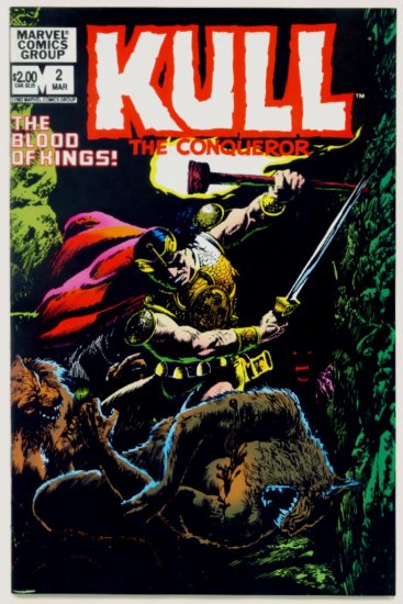 KULL The CONQUEROR #2 Marvel Comics 1983 NM
