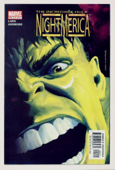 INCREDIBLE HULK NIGHTMERICA #2 Marvel Comics 2003 NM