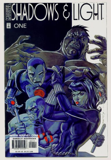 SHADOWS AND LIGHT #1 Marvel Comics 1998 NM Hulk Iron Man Daredevil