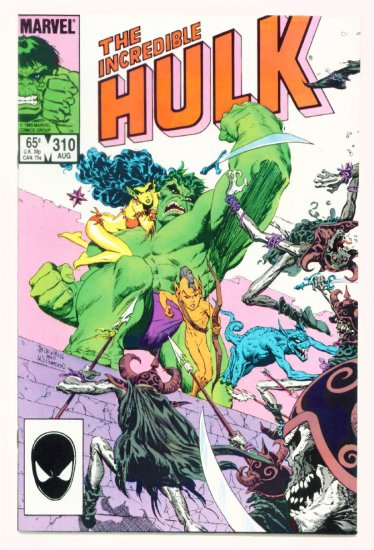 INCREDIBLE HULK #310 Marvel Comics 1985 NM