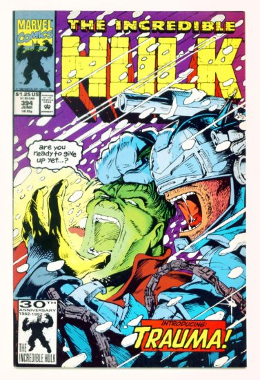 INCREDIBLE HULK #394 Marvel Comics 1992 NM