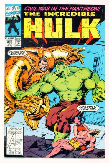 INCREDIBLE HULK #405 Marvel Comics 1993 NM
