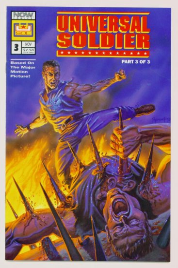 UNIVERSAL SOLDIER #3 Now Comics 1992