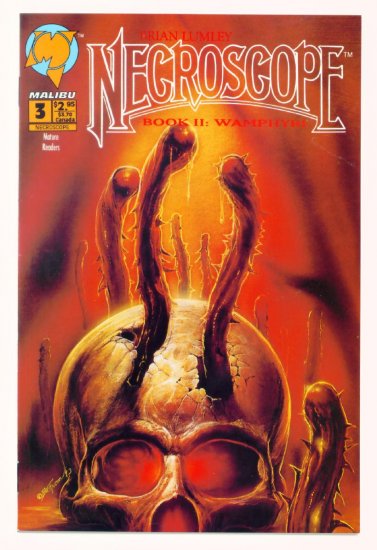 NECROSCOPE BOOK II Wamphyri #3 Malibu Comics 1994