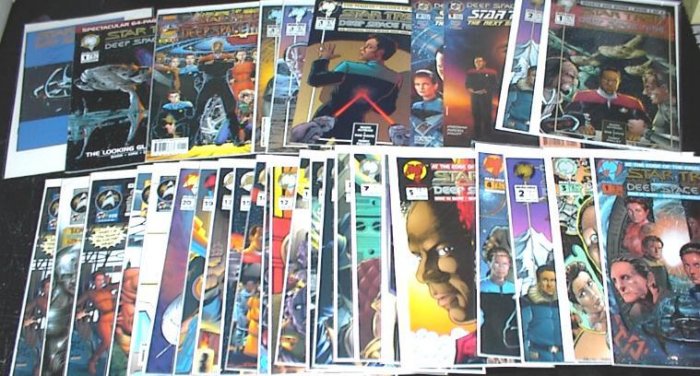 STAR TREK DEEP SPACE NINE Lot of 31 Malibu Comics #1 - #29