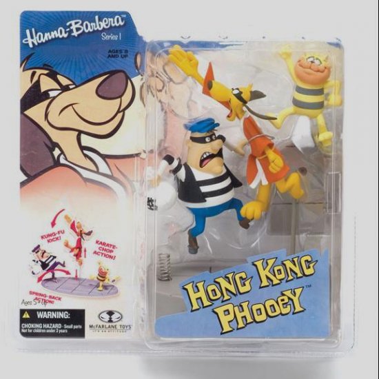 HONG KONG PHOOEY Action Figure HANNA BARBERA Todd McFarlane Toys Series 1