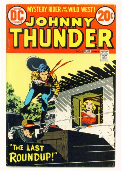 JOHNNY THUNDER #1 DC Comics 1973 Alex Toth Western