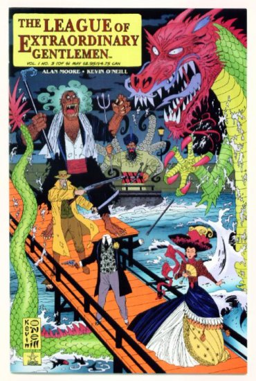 The LEAGUE of EXTRAORDINARY GENTLEMEN #3 ABC Comics 1999 v1 Alan Moore