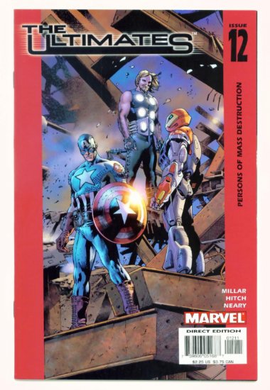 The ULTIMATES #12 Marvel Comics 2003 AVENGERS