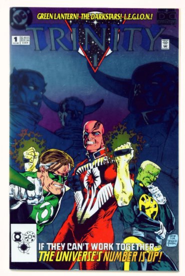 TRINITY #1 DC Comics 1993 Green Lantern Legion of Super-Heroes