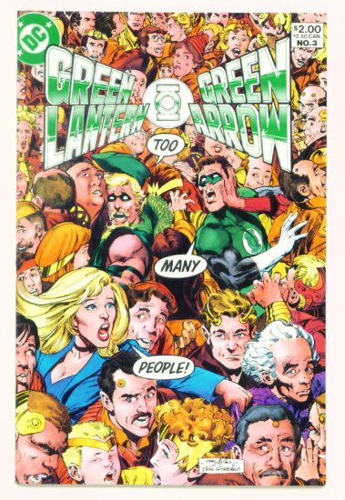 GREEN LANTERN GREEN ARROW #3 DC Comics 1983 Neal Adams