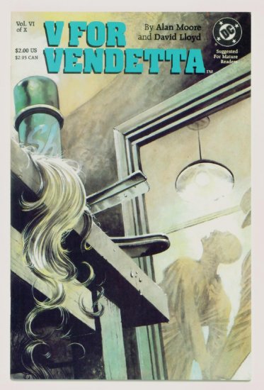 V FOR VENDETTA #6 DC Comics 1988 Alan Moore