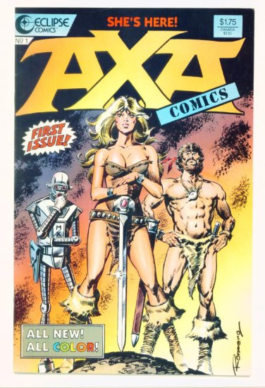 AXA #1 Eclipse Comics 1987