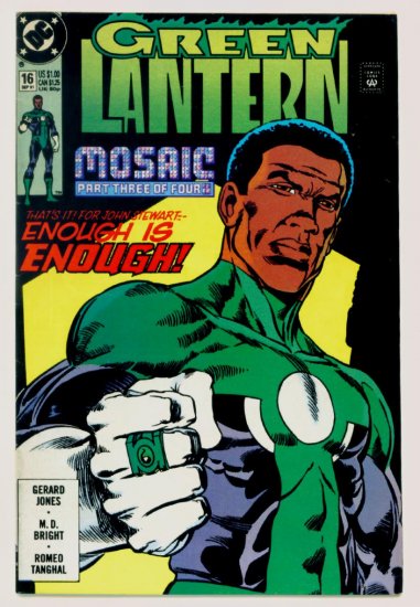 GREEN LANTERN #16 DC Comics 1991