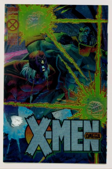 X-MEN OMEGA #1 Marvel Comics 1995 foil cover