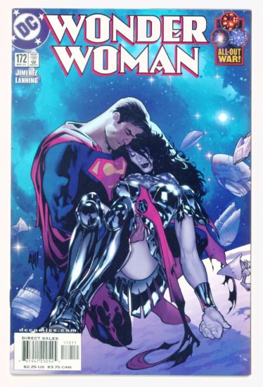 WONDER WOMAN #172 DC Comics 2001 DEATH of HIPPOLYTA