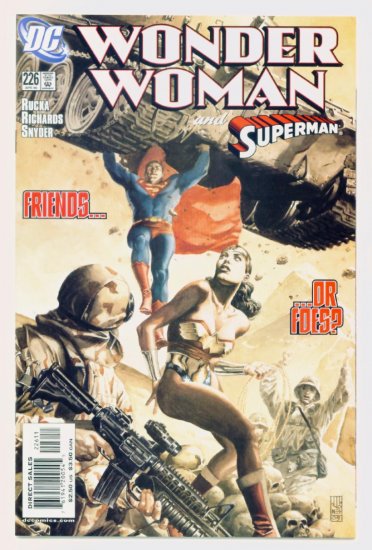 WONDER WOMAN #226 DC Comics 2006 Superman