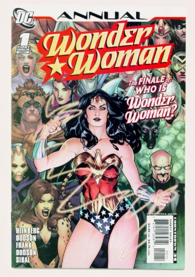 WONDER WOMAN ANNUAL #1 DC Comics 2007