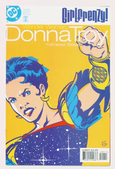 WONDER WOMAN DONNA TROY #1 DC Comics 1998 Girlfrenzy