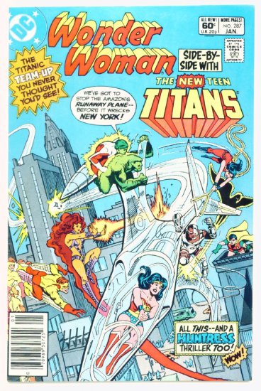 WONDER WOMAN #287 DC Comics 1982 Teen Titans