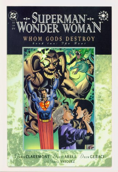 SUPERMAN WONDER WOMAN WHOM GODS DESTROY #2 DC Comics 1997