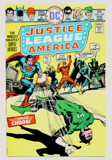 JUSTICE LEAGUE of AMERICA #127 DC Comics 1976
