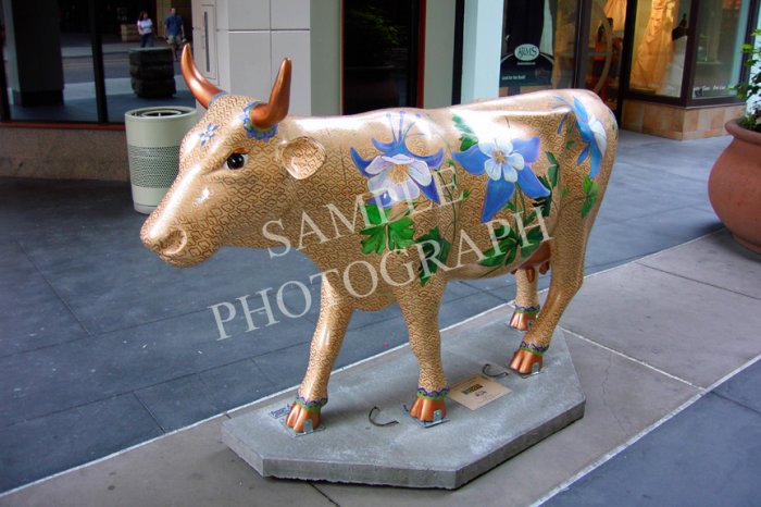 Cows On Parade - Cloisonne Cowlumbine