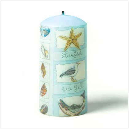 Coastline Scent Pillar Candle
