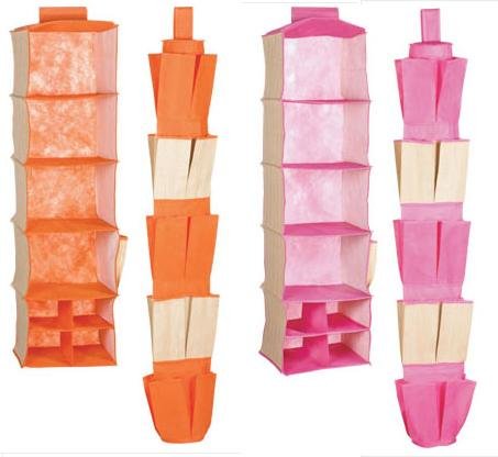 NEW! Orange or Pink Closet Organizers