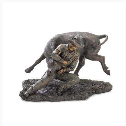 NEW! Cowboy Rodeo Figurine