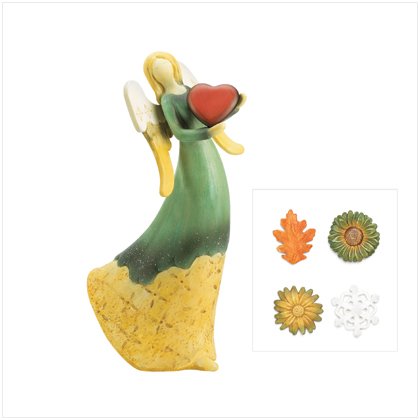 NEW! Terra Cotta Season's Angel