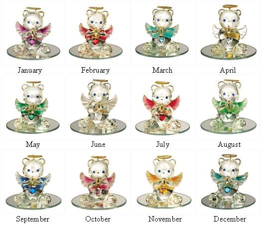 Birthstone Teddy-Angel