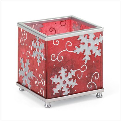 NEW! Snowflake Candleholder