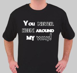 Never been...