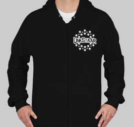 Fleece zip hoody