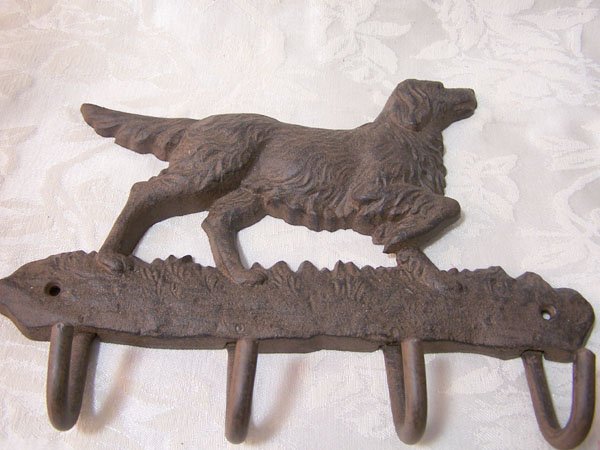 Dog Pointer Key Rack/Hook