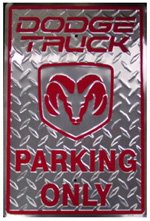 Dodge Truck Parking Only