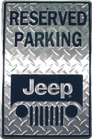 Reserved Parking JEEP