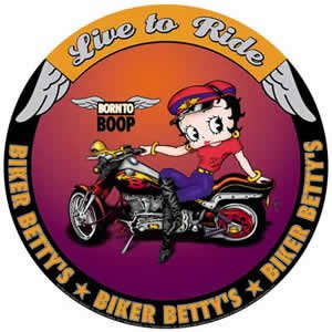 Betty Boop Live to Ride Round